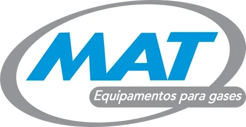Logo da MAT, equipamentos para gases: distribuidor autorizado